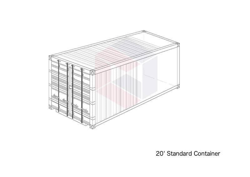 20 Foot Standard Container